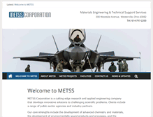 Tablet Screenshot of metss.com